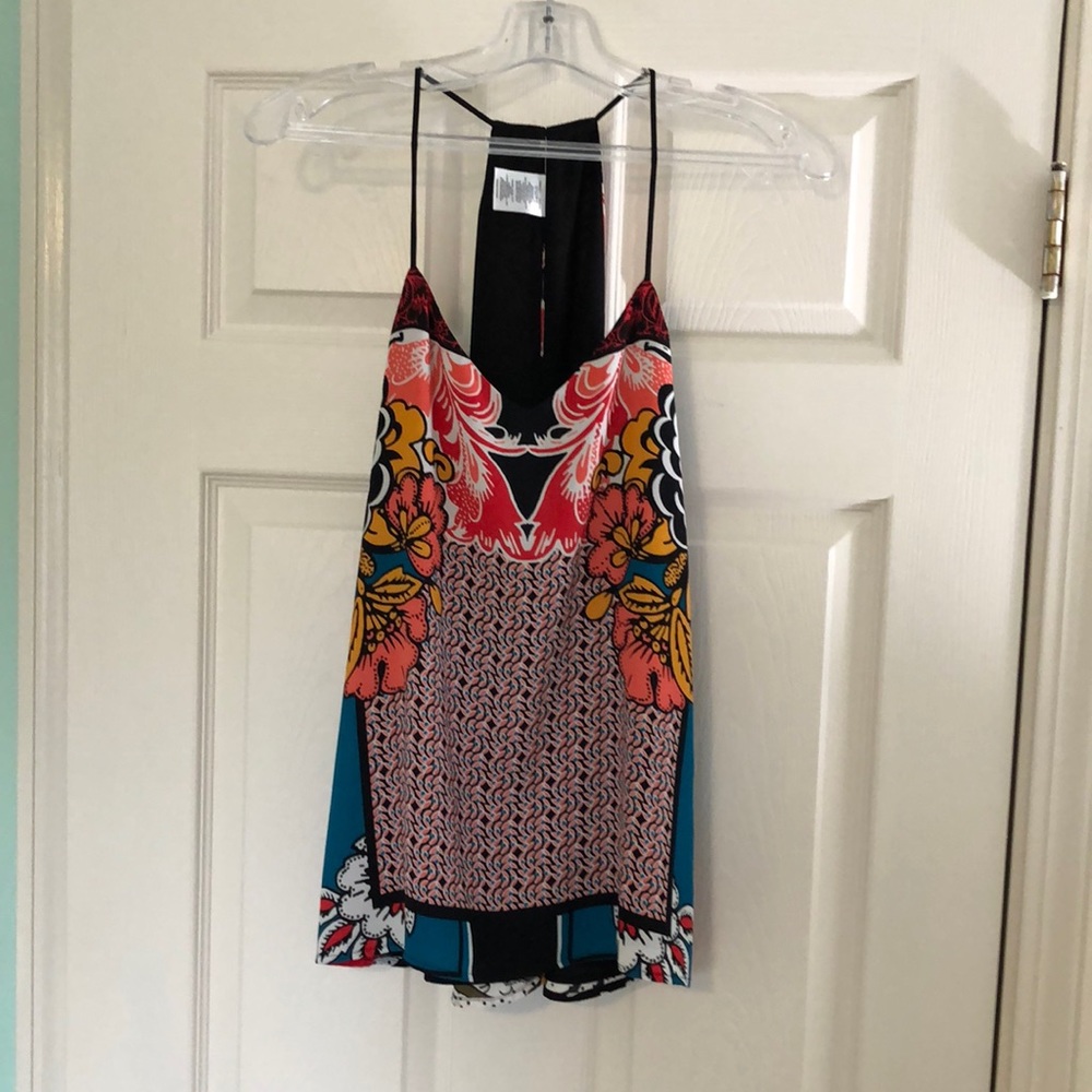 Wild Floral Sleeveless Top
